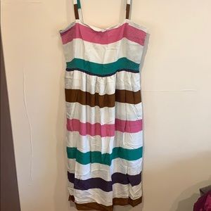 Anthropologie Corey Lynn Calter dress smocking L